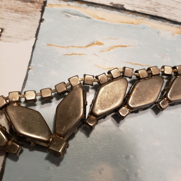 Vintage Rhinestone Necklace - Picture 7 of 7